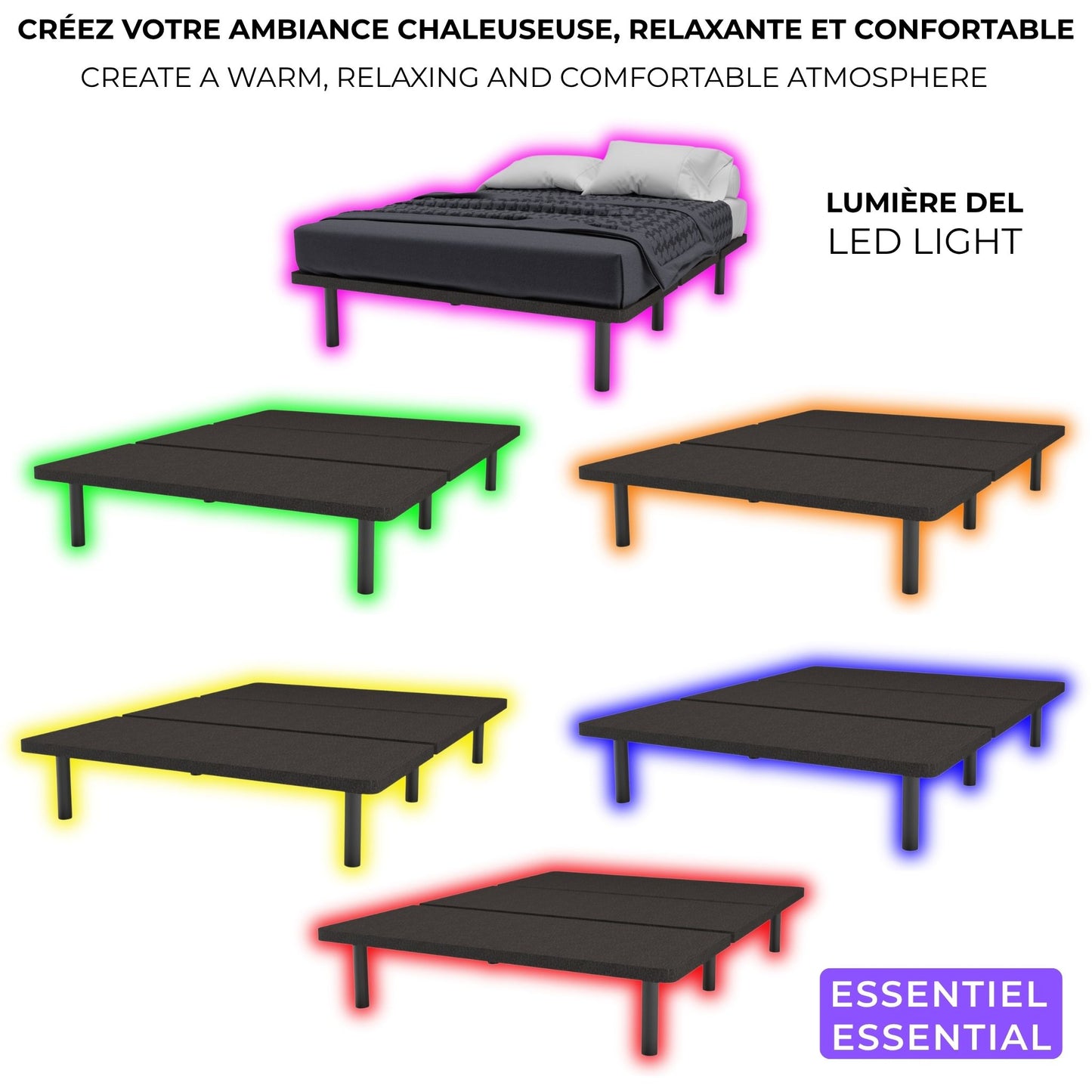 Base de Lit Plateforme SmartBed Essentiel