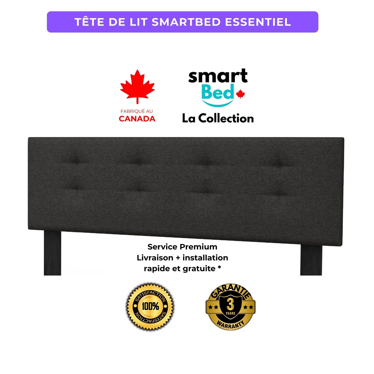 Base de Lit Plateforme SmartBed Essentiel